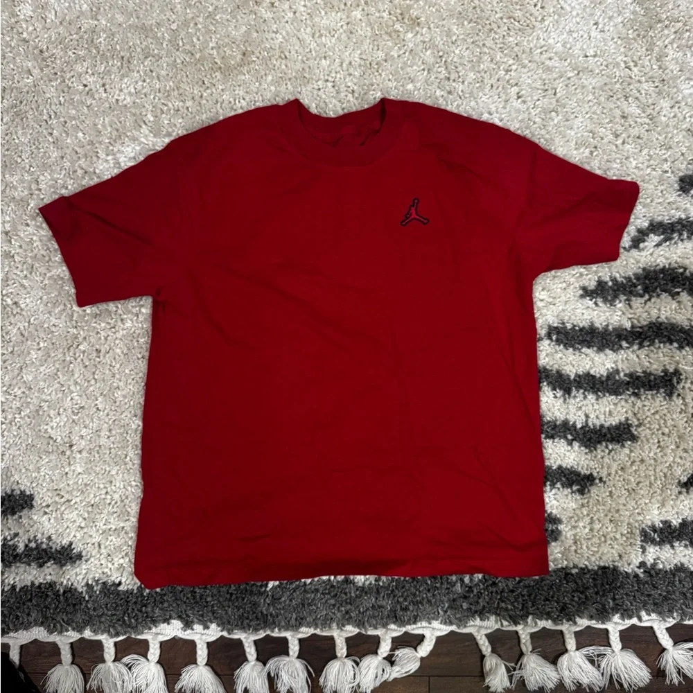 Jordan Red Short Sleeve Tee